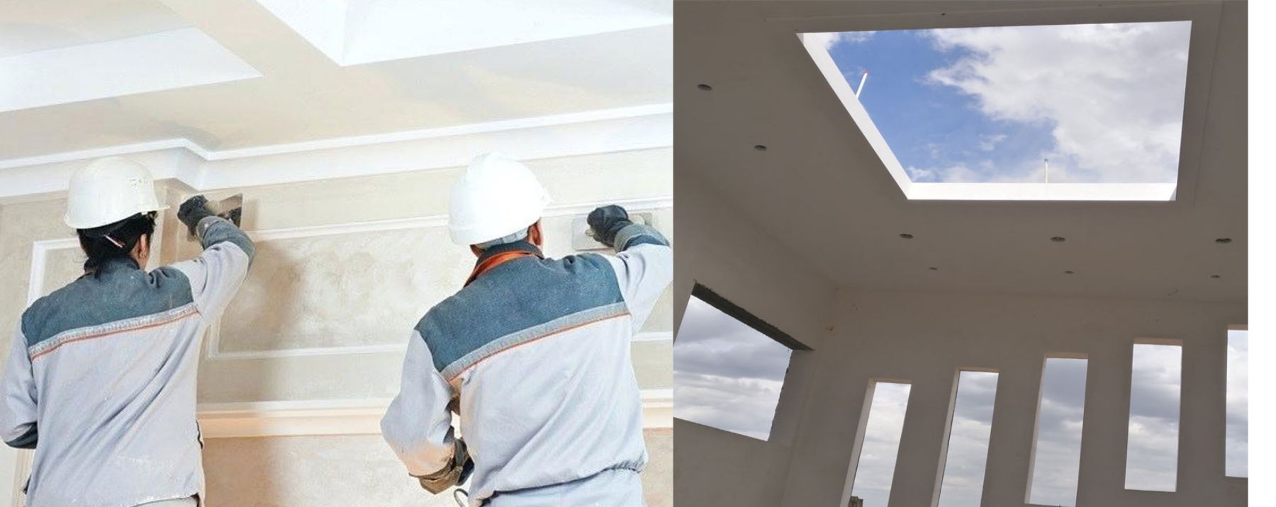Smooth Gypsum Wall Plastering